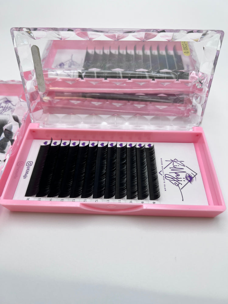 KiMajjs Cashmere Matte Cc Curl Mix 12mm~15mm