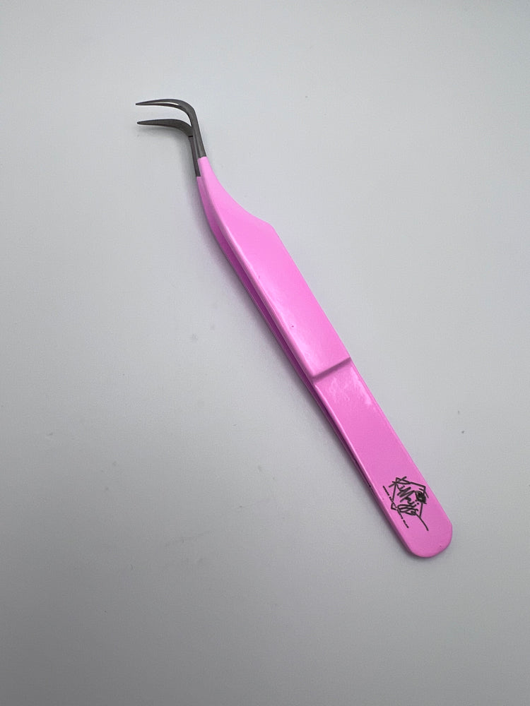 Pretty Pink Fiber-Tip Volume Hook Tweezer
