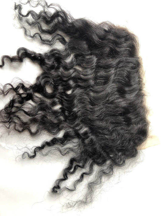 Raw Wavy Curly Frontal