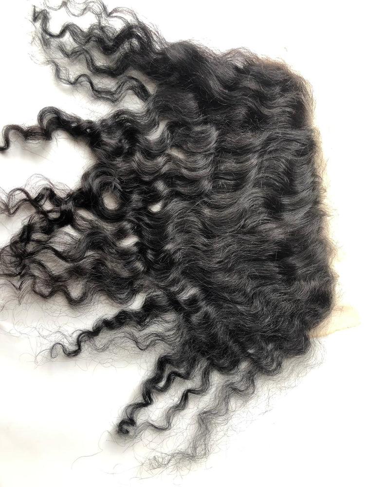 Raw Wavy Curly Frontal